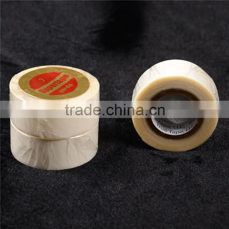 Super strong adhesives tape for tape in brazilian hair 1cm*3m Yards double side tape strips for skin weft Free shipping
