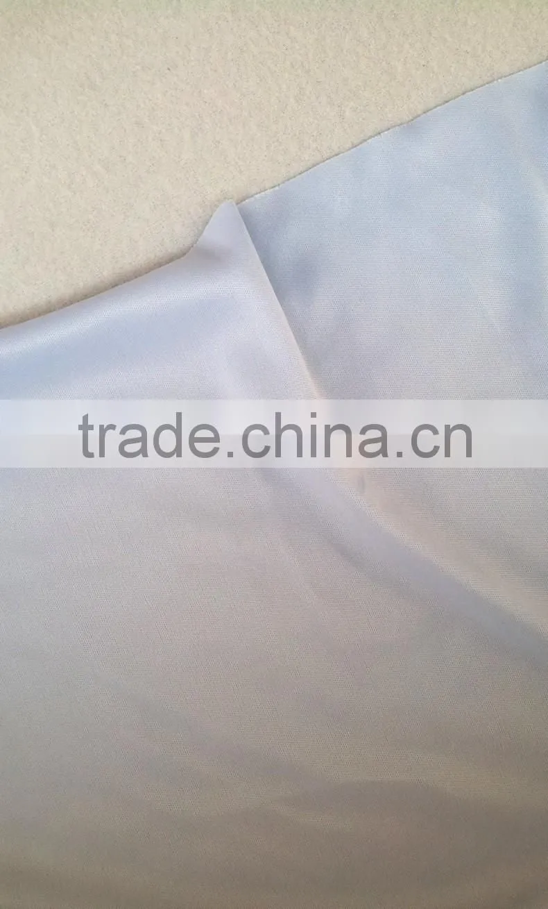 interlock fabric 100% polyester 72Dx72D 110gsm 58/60" plain knit fabric huzhou china factory price