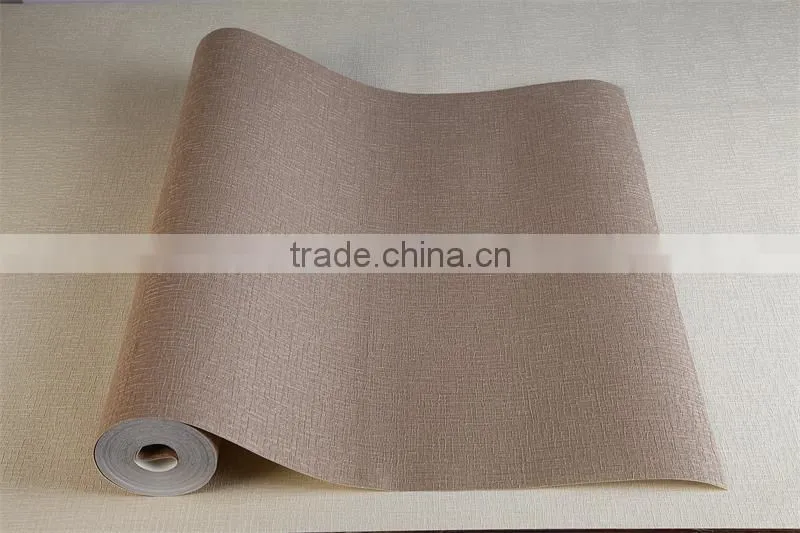 thick vinyl wallpaper for interior decoration/home wall decoration