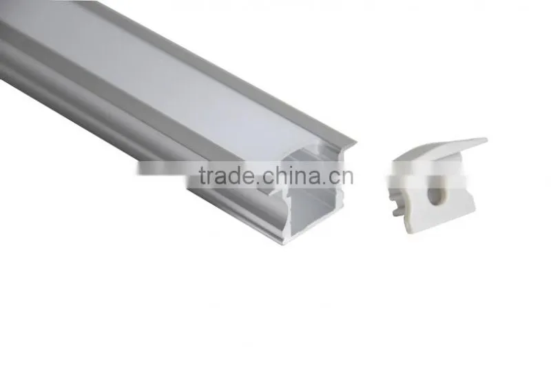 Surface Mounted Will not See LED When Lighting Plastic U Profile