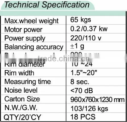 Torin BigRed Car Wheel Balancer