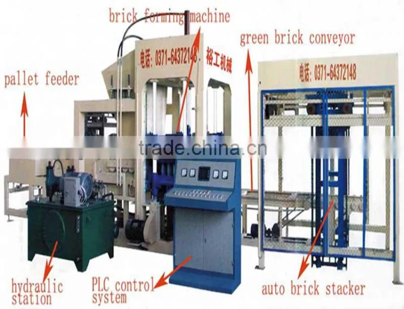 New 2014 products in China QT8-15 brick making machine&brick machinery