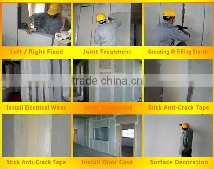 precast concrete machine for lightweight concrete wall panel