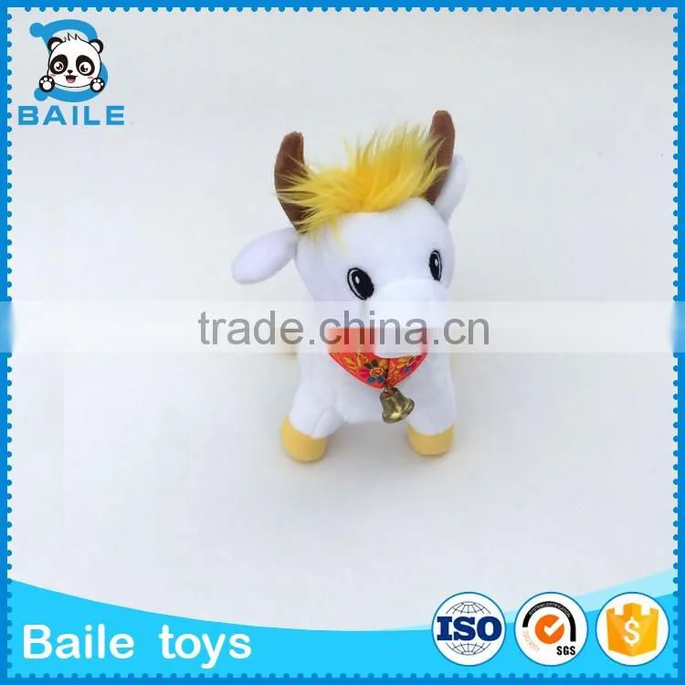 2016 promotional custom stuffed plush small beautiful plush goat toys