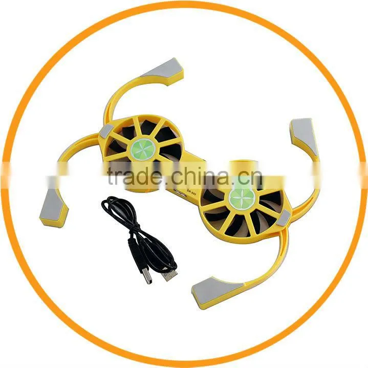 Laptop 2 fans usb Cooler Pad from Dailyetech