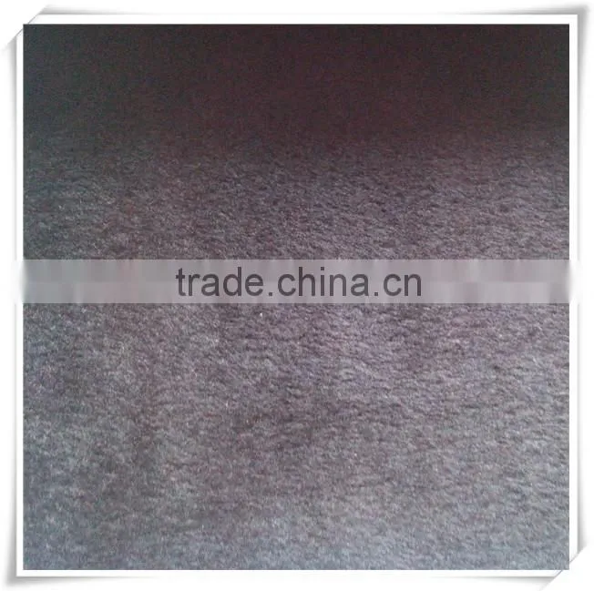 stock solid cheap polar fleece fabric