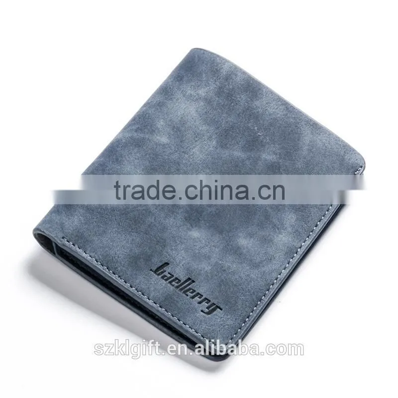 free sample vintage wallet mens long wallet 3 fold wallet
