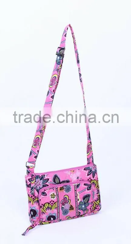 Z360 130503 fabric fancy cotton quilted fashion medium girls ladies fancy hand purse