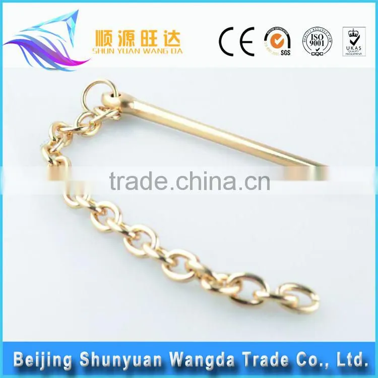 High Quality Customized Brass Lock Metal Bag Buckle for Handbags