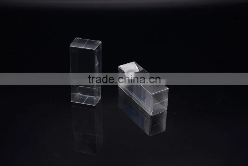 transparent plastic gift folding box