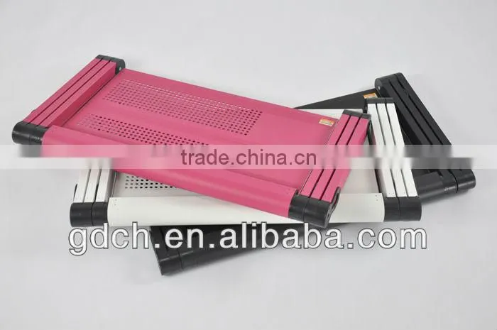 Portable folding design adjustable computer monitor stand