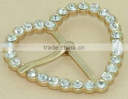 oval shape fashion colorful rhinestone buckle