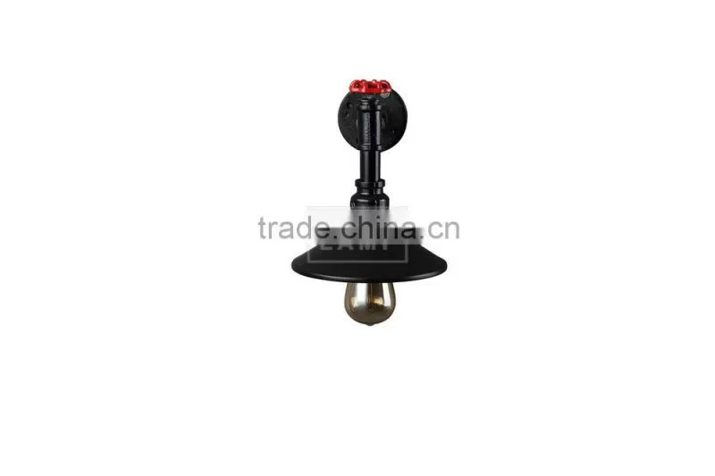 Industrial Metal Water Pipe Wall Light Edison Bulb Style Wall Bracket Wall Lamp for Cabinet