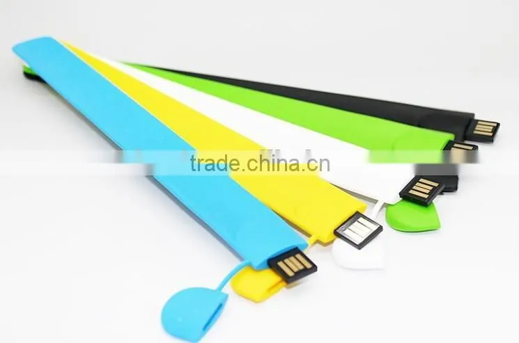 Fashion Bracelet Custom USB with Logo Printing,2GB/4GB/8GB Custom USB 16gb