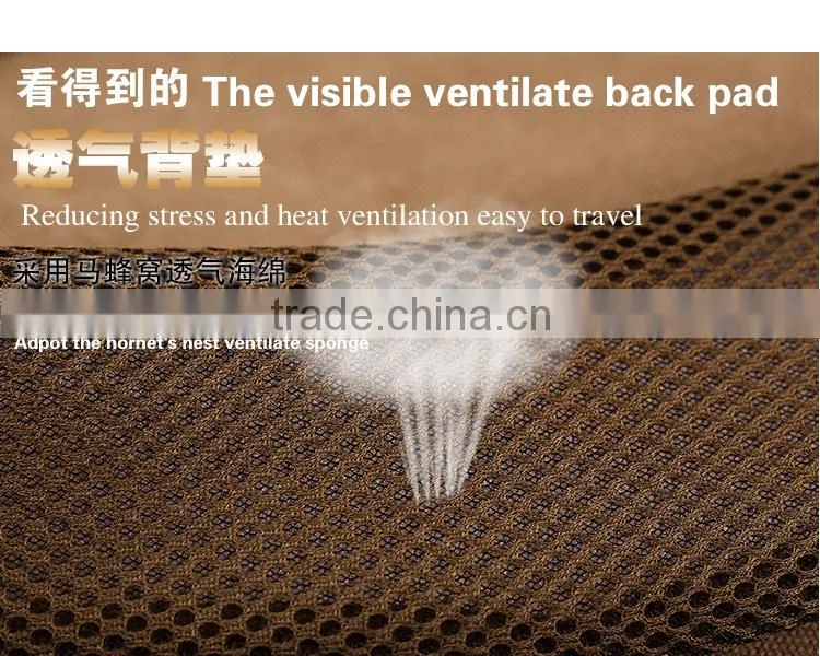 Outdoor Hiking backpack canvas vintage daypack for Travel