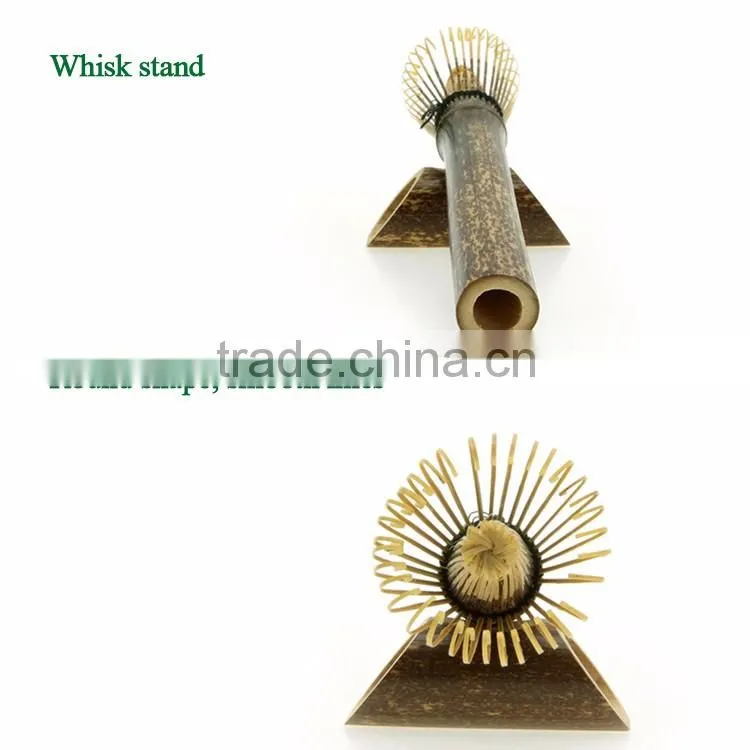 Durable Long Handle Bamboo Ceremonial Matcha Tea Powder Whisk Set