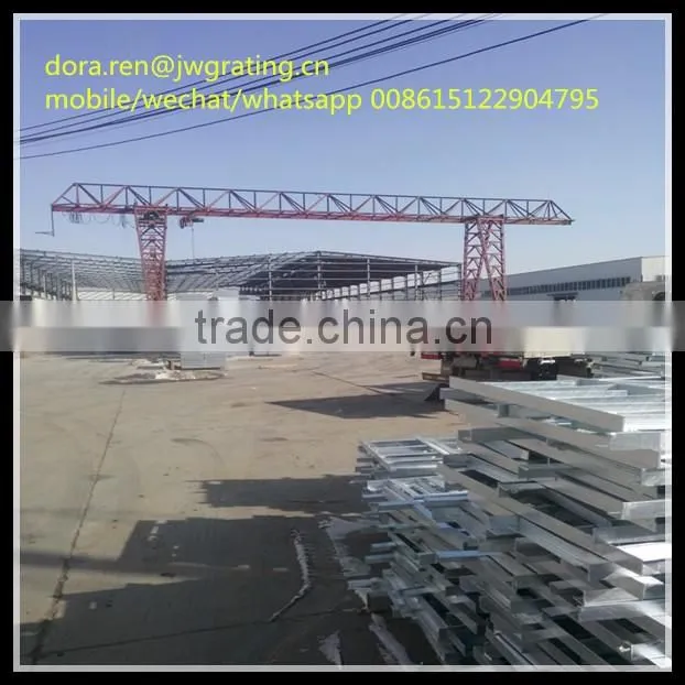 Hebei Jiuwang hot dip galvanized 35x5 metal grating