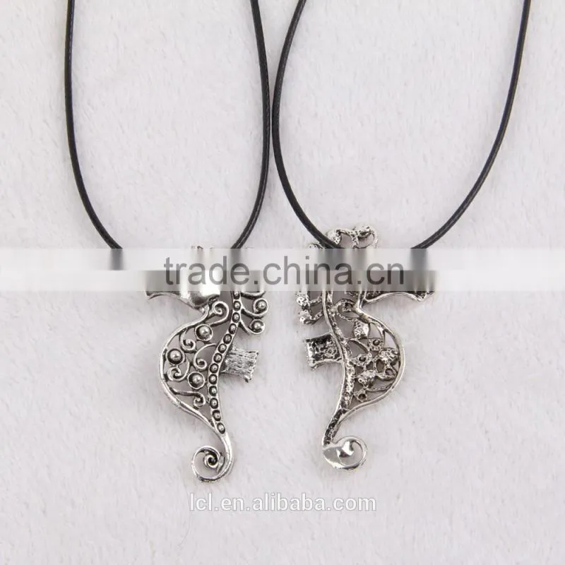 Made in China 2015 New Product Imitate Silver Sea Horse Fashion Necklace Fashion Jewelry