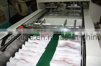 Dfhq Type Hot Cutting Automatic T-Shirt Bag Making Machine