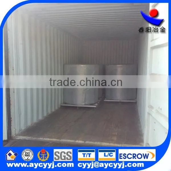 varied specification calcium silicide cored wires for metallurgy