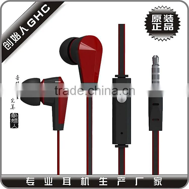 shoe lace sporting earphone with factory price and free sample offered
