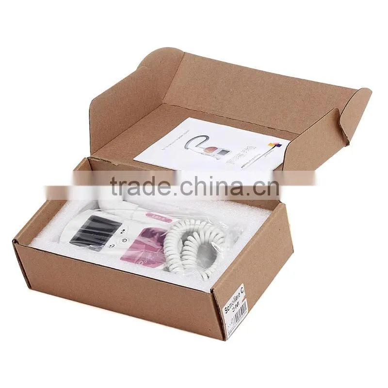 Fetal Doppler 3MHz with Color LCD Back Light & Heart Beat Waveform RFD-C2