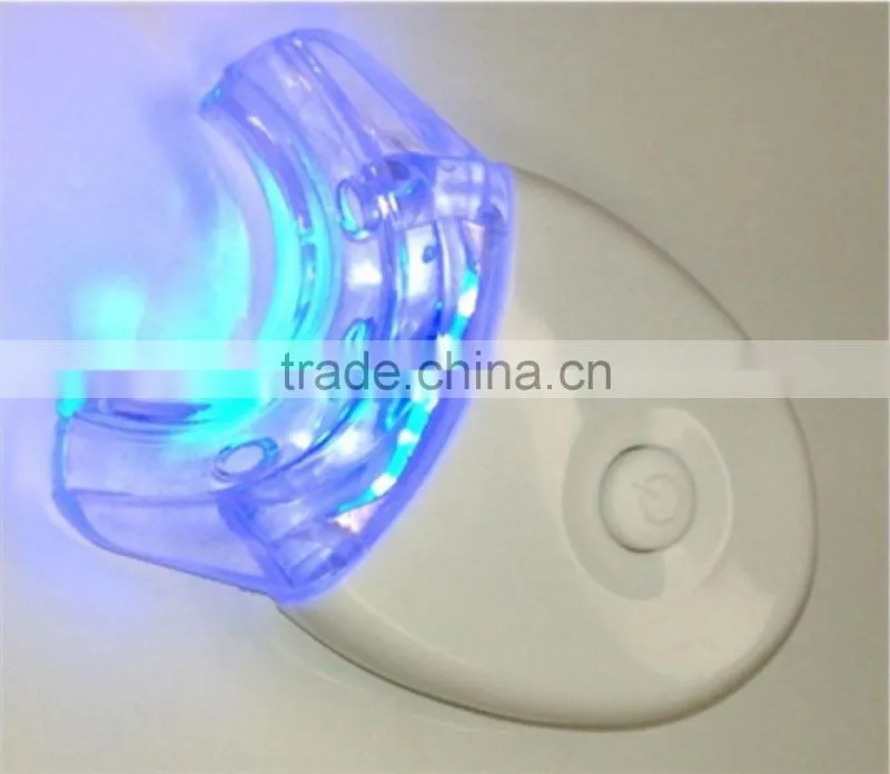 2016 new best teeth whitening machine dental bleaching teeth white kit 5 Led with mouth trays
