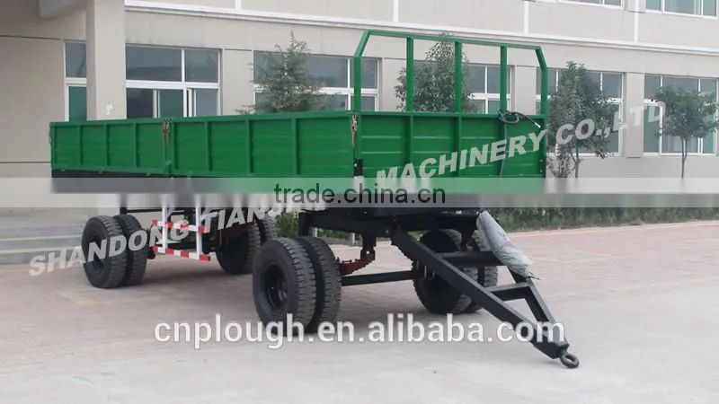 Tractor hydraulic dump trailer 10 tons trailer