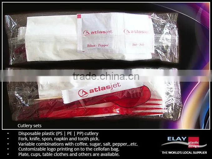 Disposable Plastic Cutlery Packs
