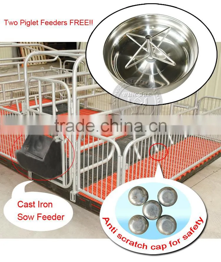 Gestation/Nursery/Farrowing crate for pigs/farrowing crate pig floor