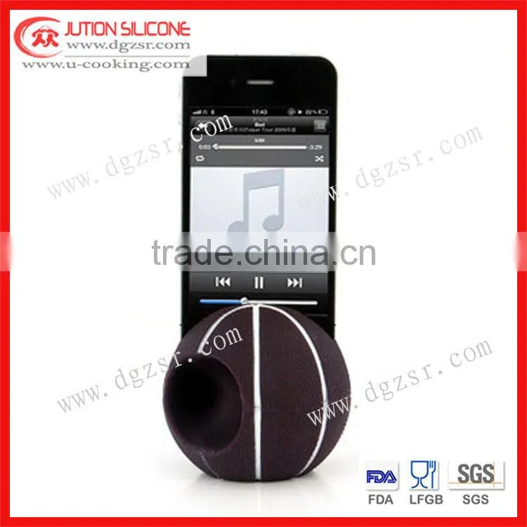 Colorful silicone phone loudspeak