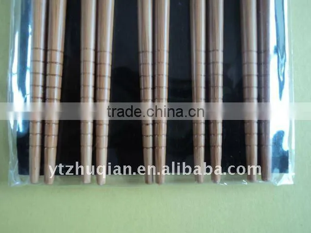 round bamboo chopstick wooden chopsticks in bag
