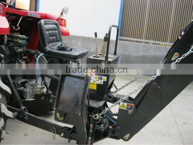 LW-8 backhoe match tractor