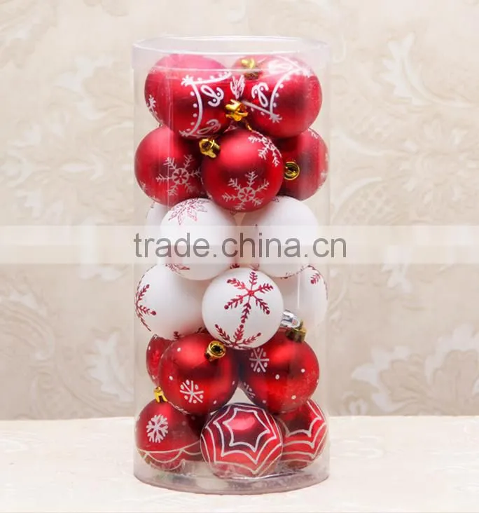 Custom design 6cm Christmas tree Decorative ornaments