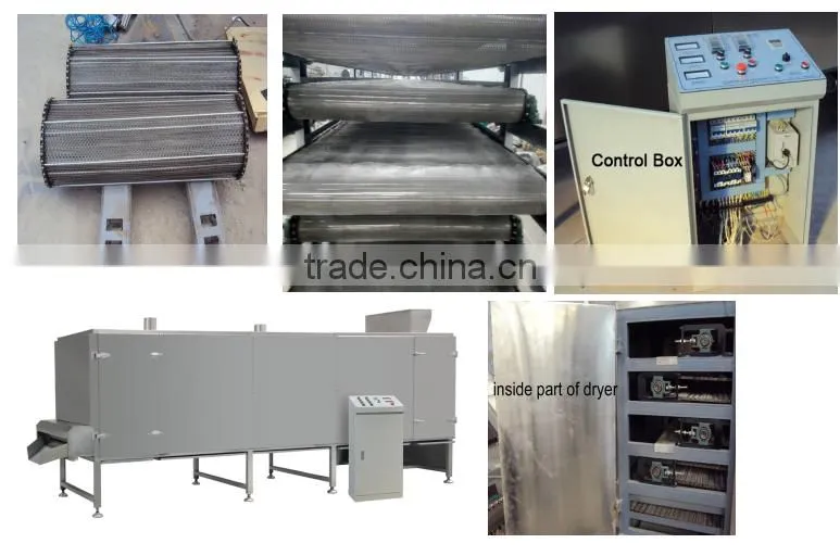 High quality fish feed dryer machine fish feed machine fish feed extruder machine