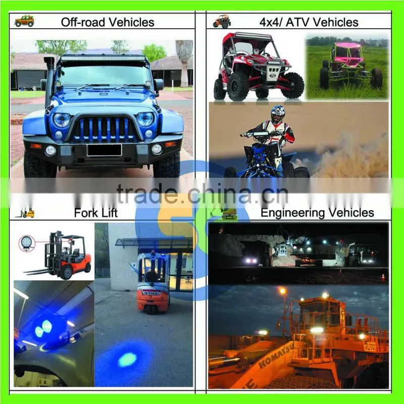 2015 hot selling 10w flood beam cob rechargeable led light