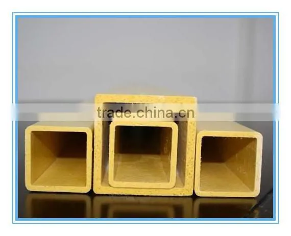 Fiberglass plastic square pipe