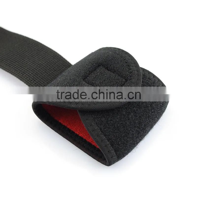 Wrap-around Black Neoprene Sports Wrist Support Band Protector Guard Brace Pad