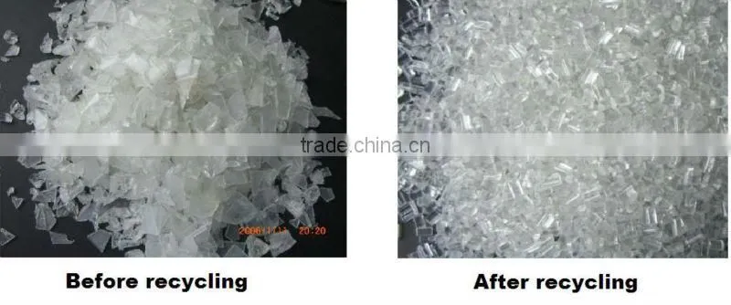 recycling PP/PE film single screw extruder for Asian country