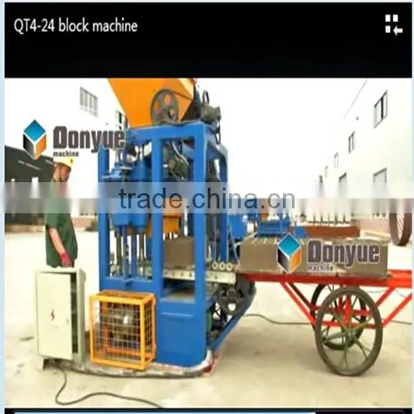 qt4-24 brick cement blcoks making machine