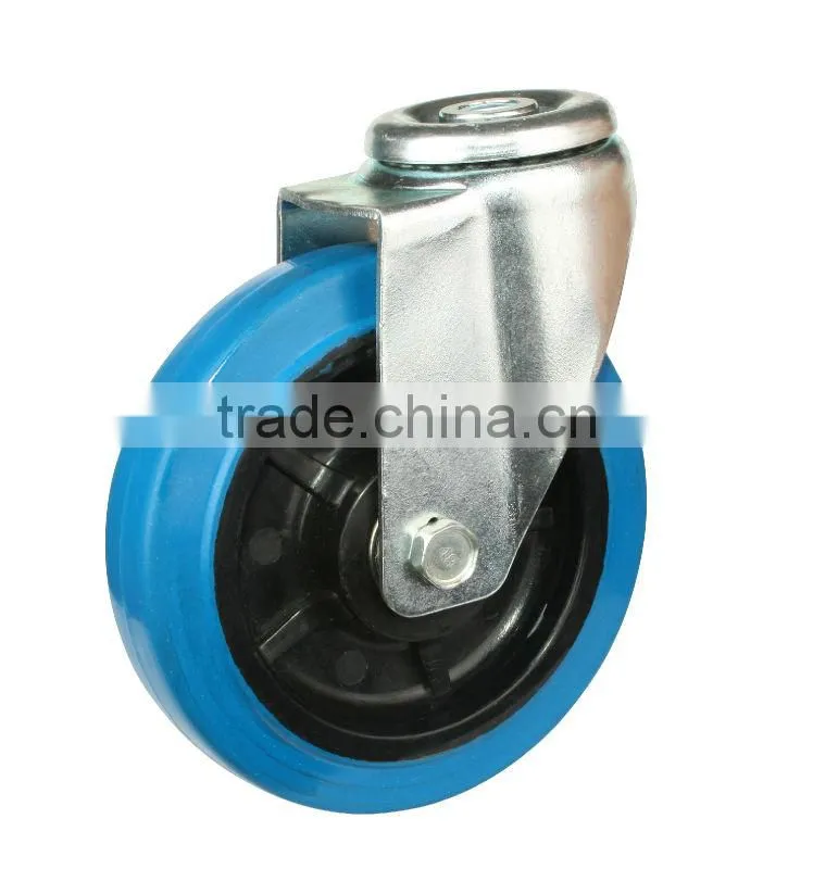 high quality 5" mediun-size high temperature rubber wheel
