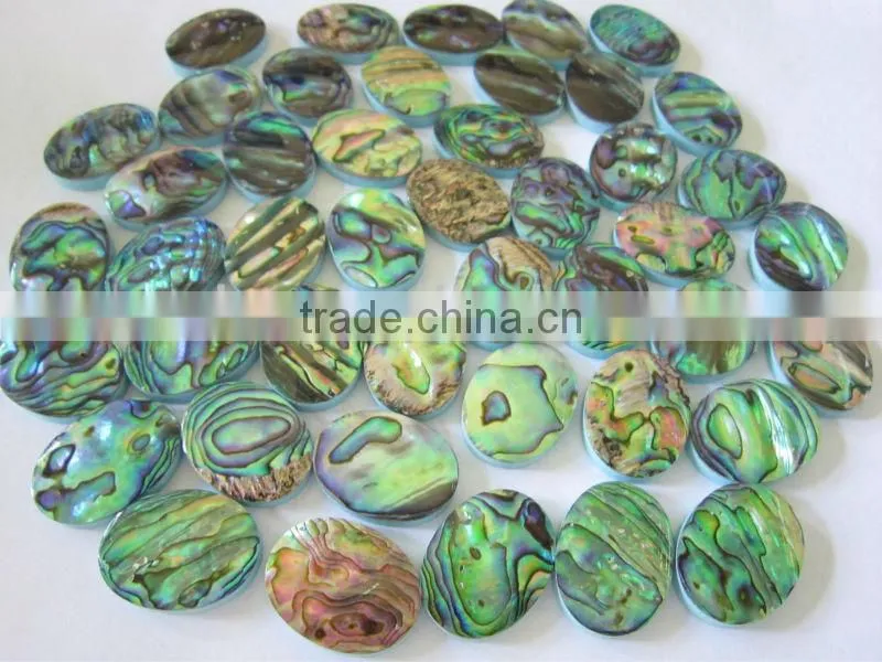oval shaped abalone cabochon