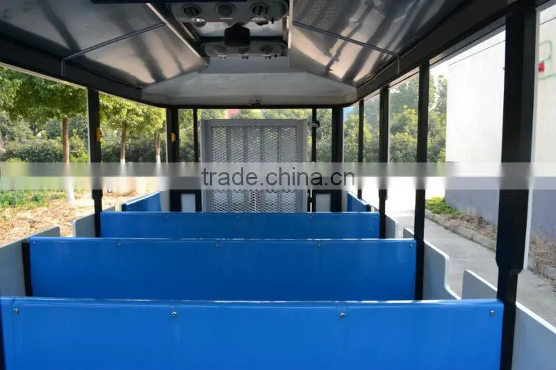 Outdoor Kids Riding Amusement Park Tourist Trackless Train