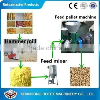 cattle feed pellet machine and animal feed making machine