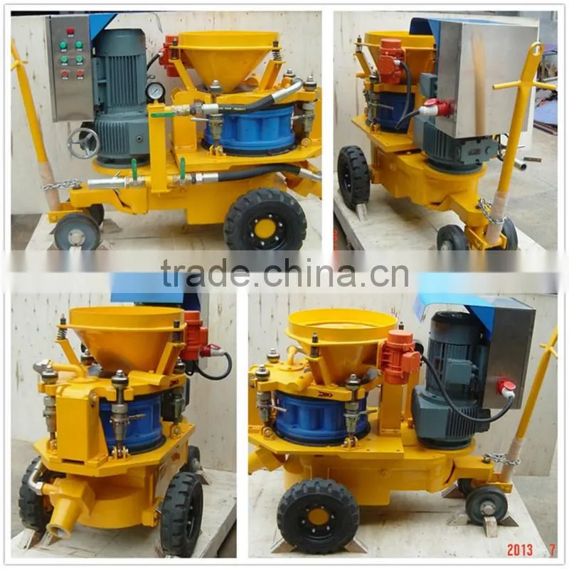 GSZ3000V Small Concrete Spray Shotcrete Machine with Variable Speed and WEG Electric Motor