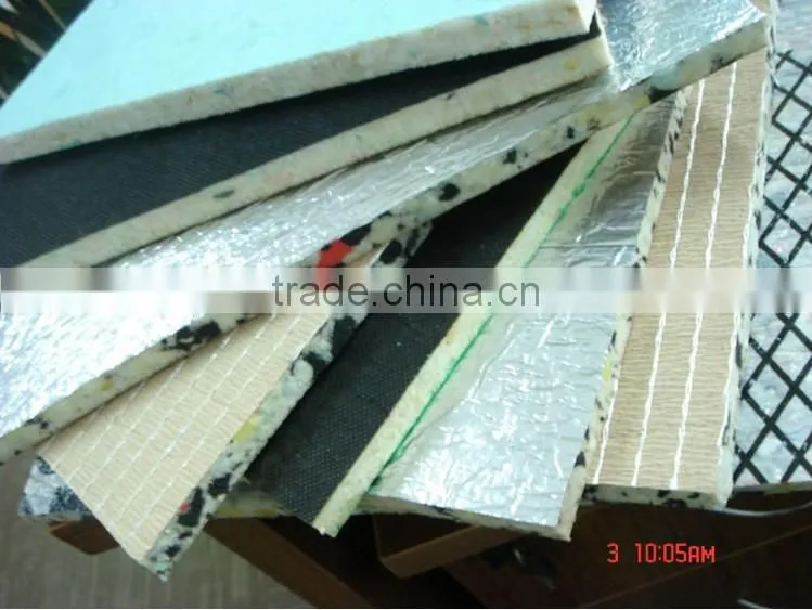 acoustic carpet padding/underlay