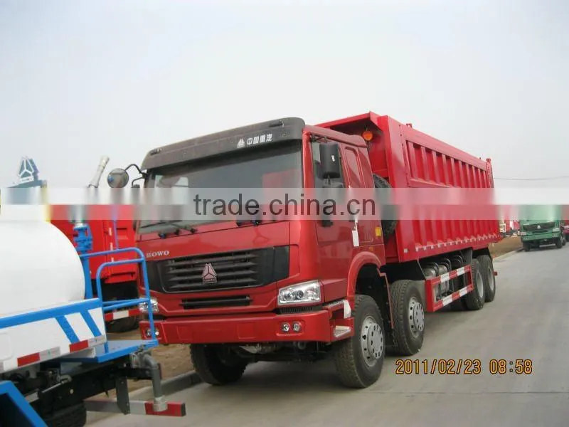371HP 8X4 HOWO Tipper Truck