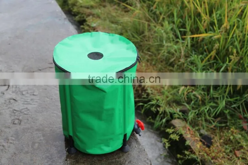 50GALLON/55GALLON/66GALLON Portable flexible collapsible Rain barrel/ WATER BUTTS