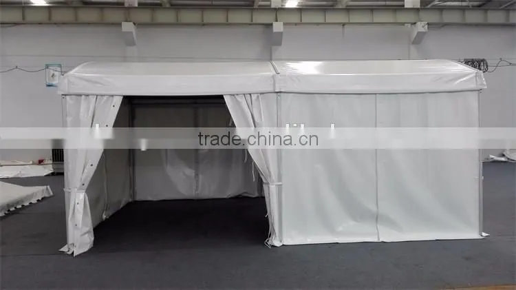 High quality aluminum structure curve tent