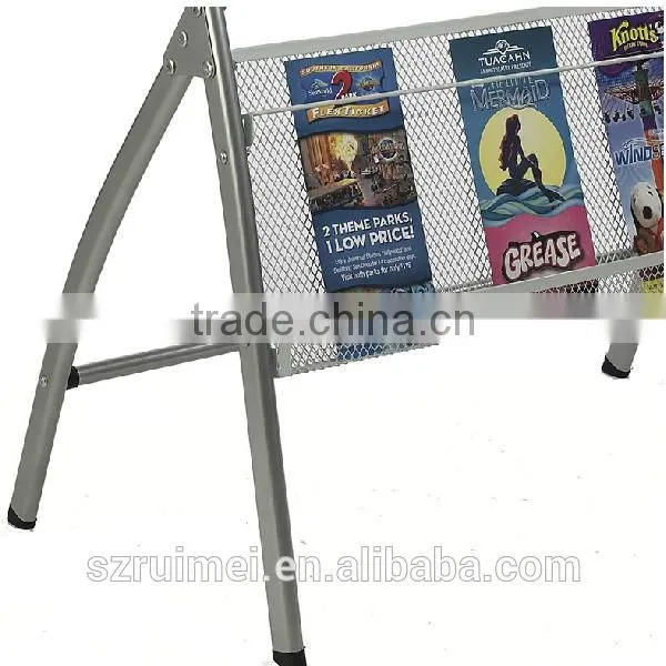 Customized professhional office/library popular newspaper rack